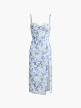 Floral Print Cami Midi Dress